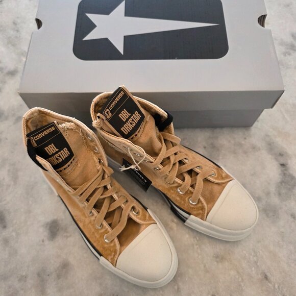 Converse DRKSHDW Chuck Taylor All Star DBL DRKSTAR Beige - Picture 6 of 10